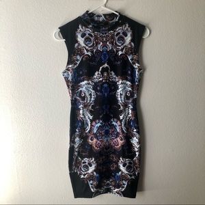 Forever 21 Baroque Bodycon Dress
